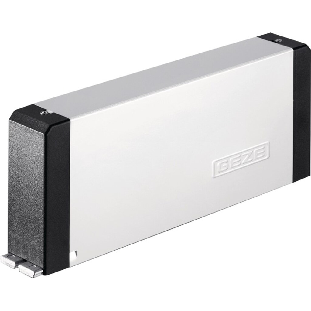 GEZE Elektrolinearantrieb E 212 R1, silber Hub 66 mm Produktabbildung: GEZE Elektrolinearantrieb E 212 R1, silber Hub 66 mm