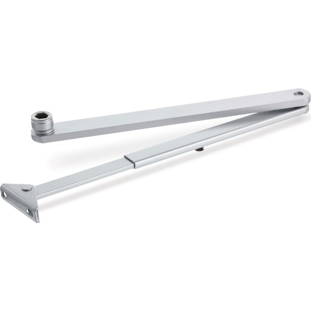 GEZE Gestänge ECturn, f. GEZE ECturn, silber Leibungstiefe 0-100 mm Produktabbildung: GEZE Gestänge ECturn, f. GEZE ECturn, silber Leibungstiefe 0-100 mm