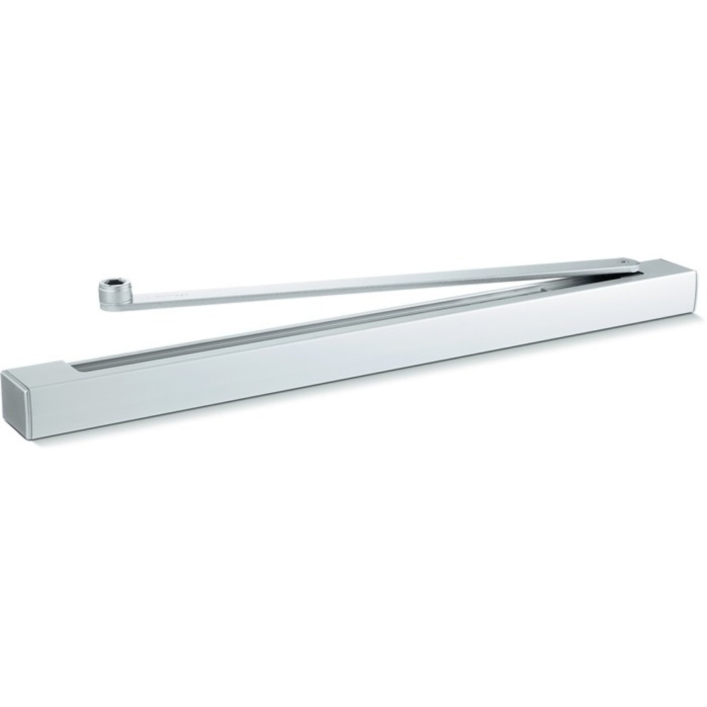 Produktabbildung: GEZE Gleitschiene E-BG, elektromechanisch, für TS 5000 L weiß 9016