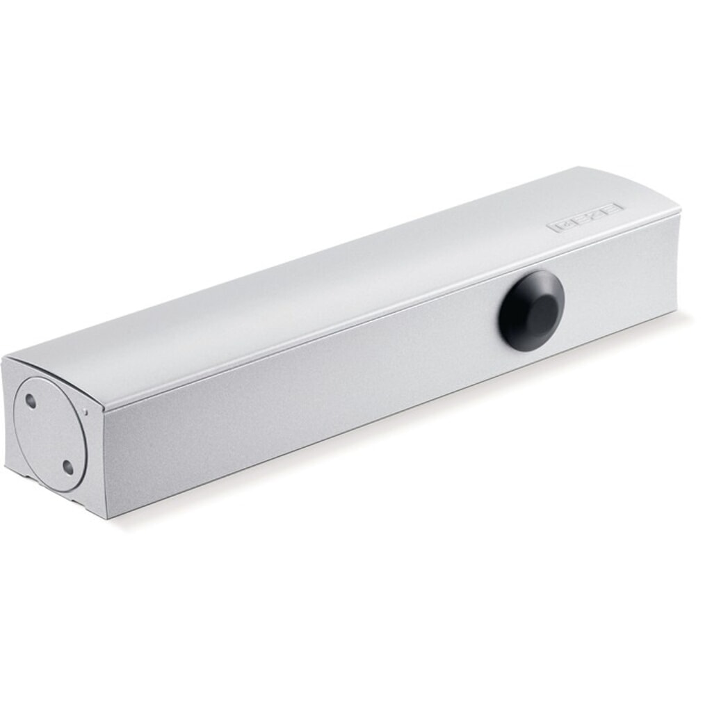 Produktabbildung: GEZE Türschließer TS 5000, silber EN 2-6, Normalmontage Bandseite EN 2-6