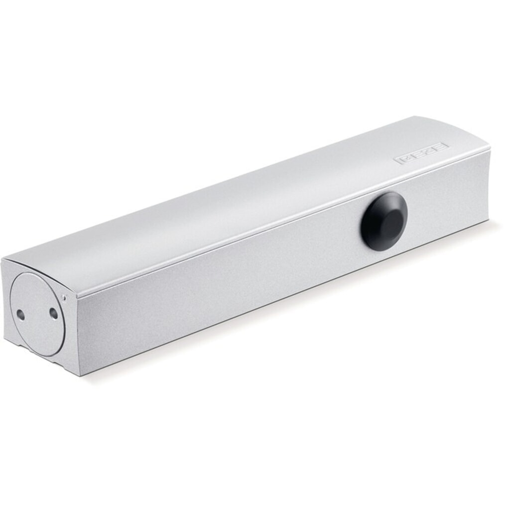 GEZE Türschließer TS 5000 S, silber EN 2-6, Normalmontage Bandseite EN 2-6 Produktabbildung: GEZE Türschließer TS 5000 S, silber EN 2-6, Normalmontage Bandseite EN 2-6
