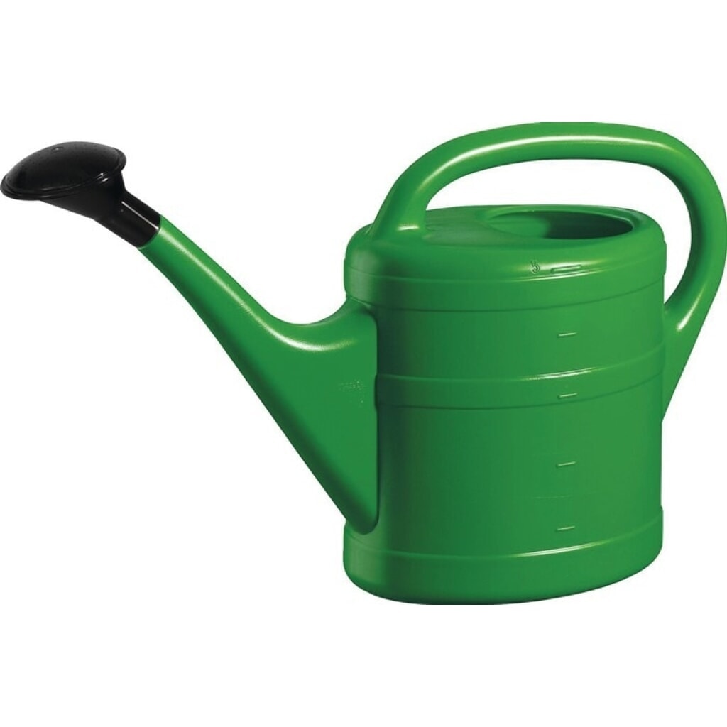 Gießkanne, grün, 5 l, Kunststoff Produktabbildung: Gießkanne, grün, 5 l, Kunststoff