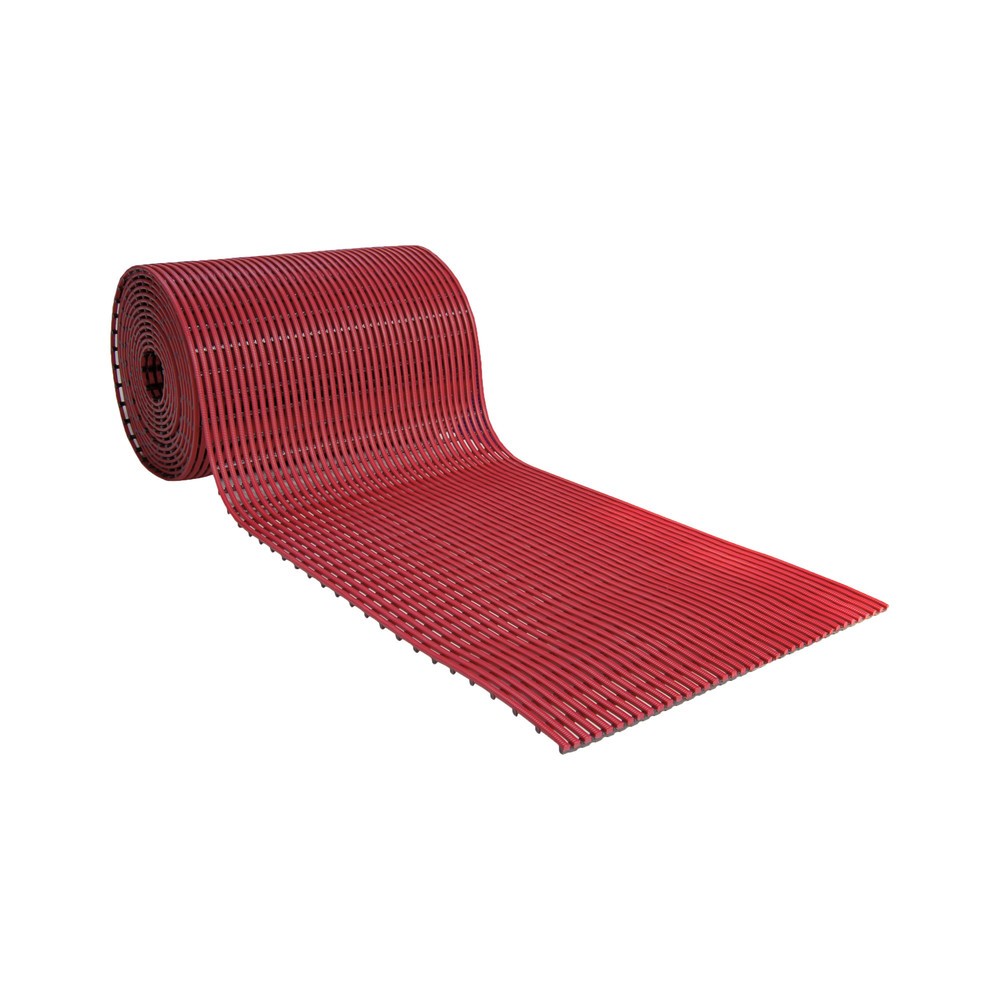 Produktabbildung Nr. 1: Gittermatte Heronrib 2000 Flex, PVC, Zuschnitt/lfm x 500mm, rot