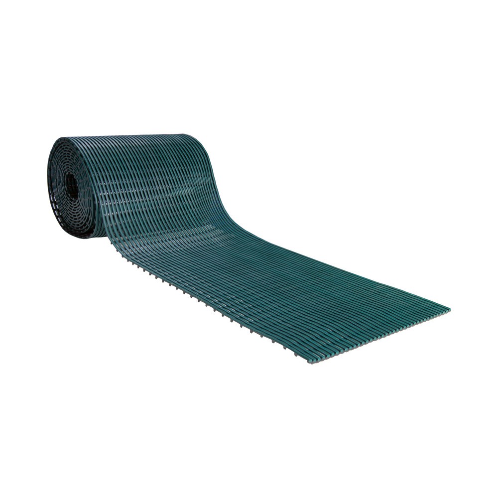 Produktabbildung Nr. 1: Gittermatte Heronrib 2000 Flex, PVC, Zuschnitt/lfm x 500mm, grün