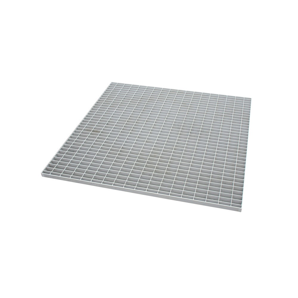 Produktabbildung: Gitterrost für Bauer® Auffangwanne, Edelstahl, BxT 1.200 x 1.200 mm, 4x 200 l