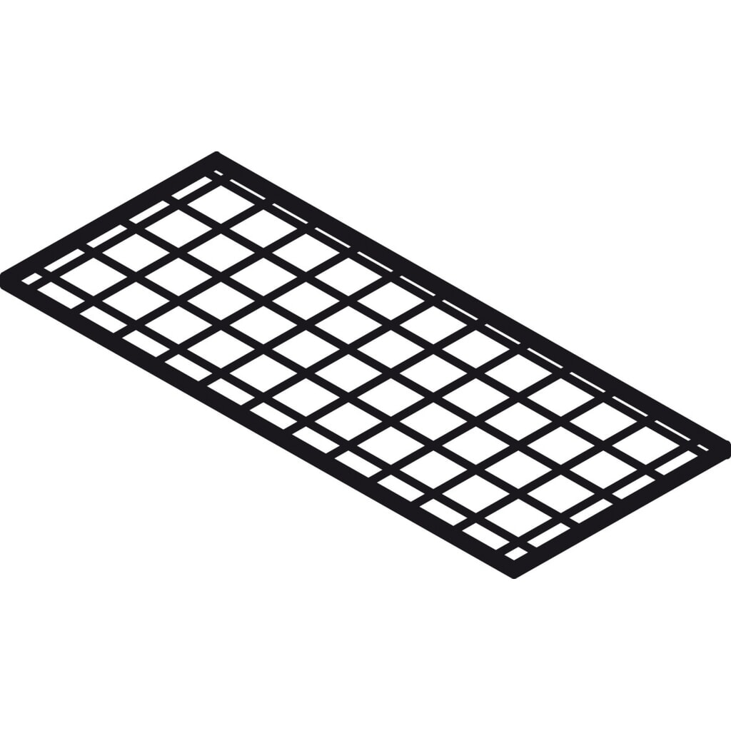 Produktabbildung: Gitterrost-Regalboden, BxT 1.200 x 500 mm, verzinkt für SAFE Tank Gefahrstoffcontainer