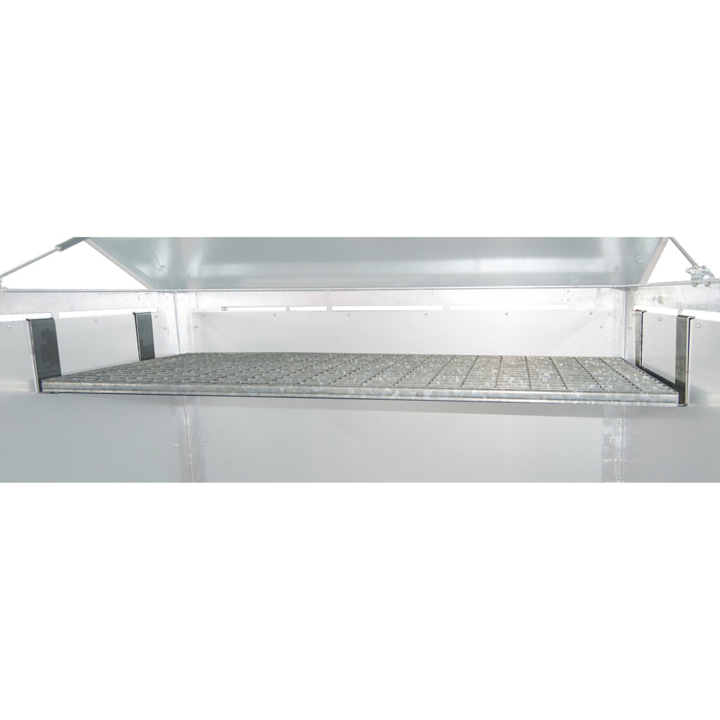 Bauer® Gitterrost-Zwischenboden für Gefahrstoff-Depot GD-N 2, 1 Stück Produktabbildung Nr. 2: Bauer® Gitterrost-Zwischenboden für Gefahrstoff-Depot GD-N 2, 1 Stück