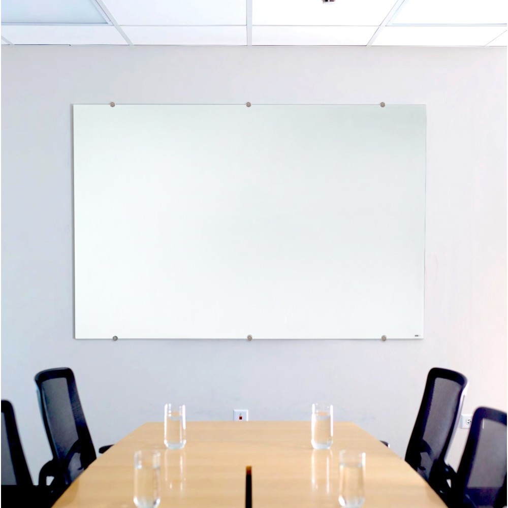 Produktabbildung Nr. 2: Glasboard zur Wandmontage, magnetisch, 1.500 x 1.000 mm