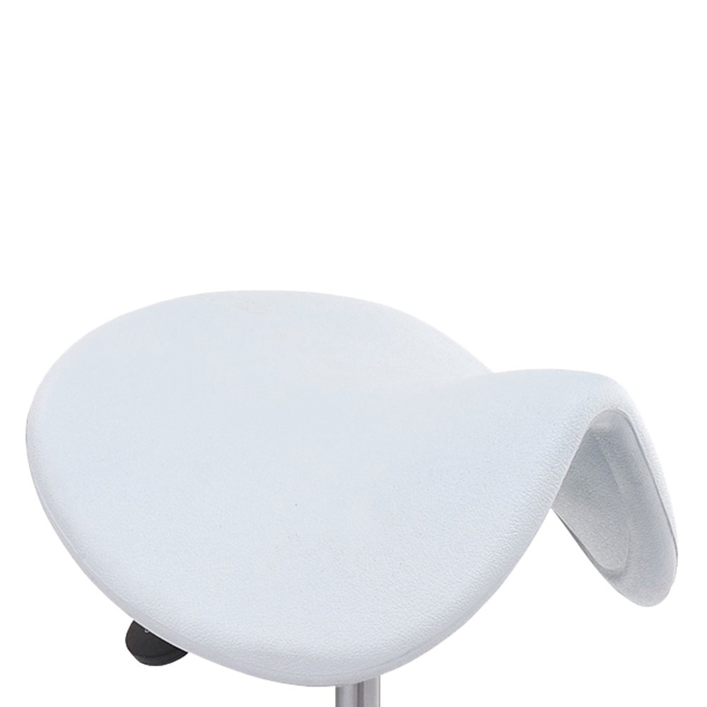 Produktabbildung Nr. 2: Global Stole A/S Hocker Ergonomic, PU-Sattelsitz, Sitzhöhe 470-600 mm, Rollen, schwarz