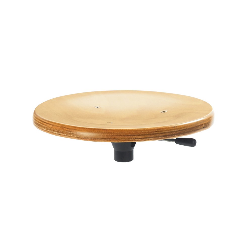 Produktabbildung Nr. 2: Global Stole A/S Hocker, Holzformsitz, Sitzhöhe 290-360 mm, Kunststoffbasis, rot, Ø 350 mm