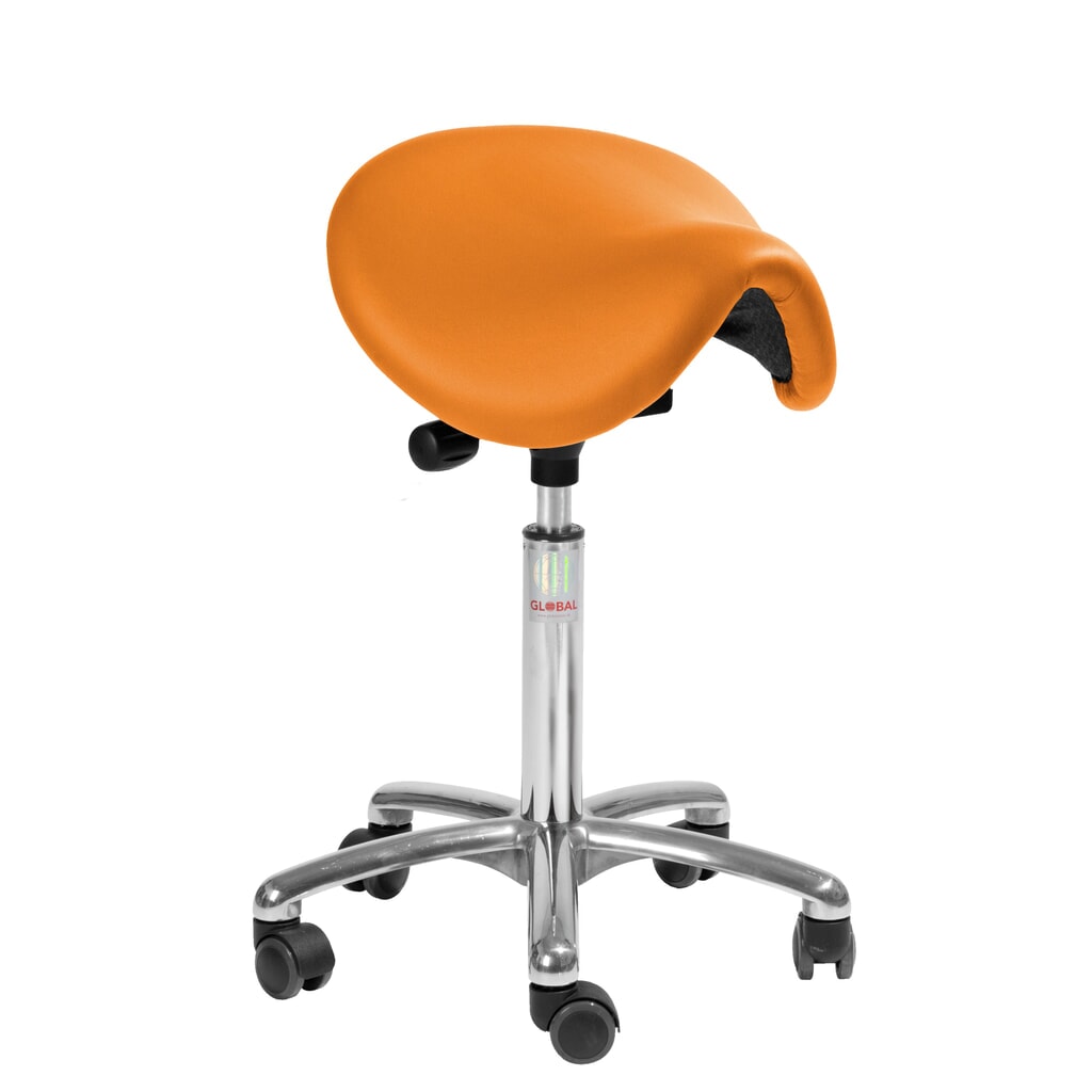 Global Stole A/S Sattelhocker Dalton EasySeat, orange Produktabbildung: Global Stole A/S Sattelhocker Dalton EasySeat, orange