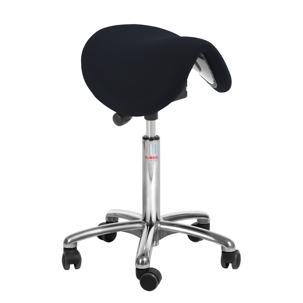 Global Stole A/S Sattelhocker Dalton EasySeat 3D Runner, schwarz Produktabbildung: Global Stole A/S Sattelhocker Dalton EasySeat 3D Runner, schwarz