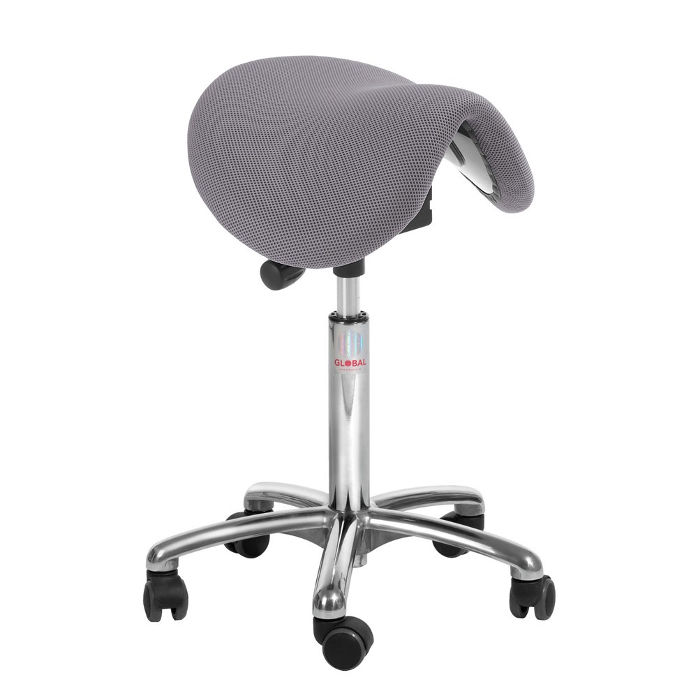 Produktabbildung: Global Stole A/S Sattelhocker Dalton EasySeat 3D Runner, grau