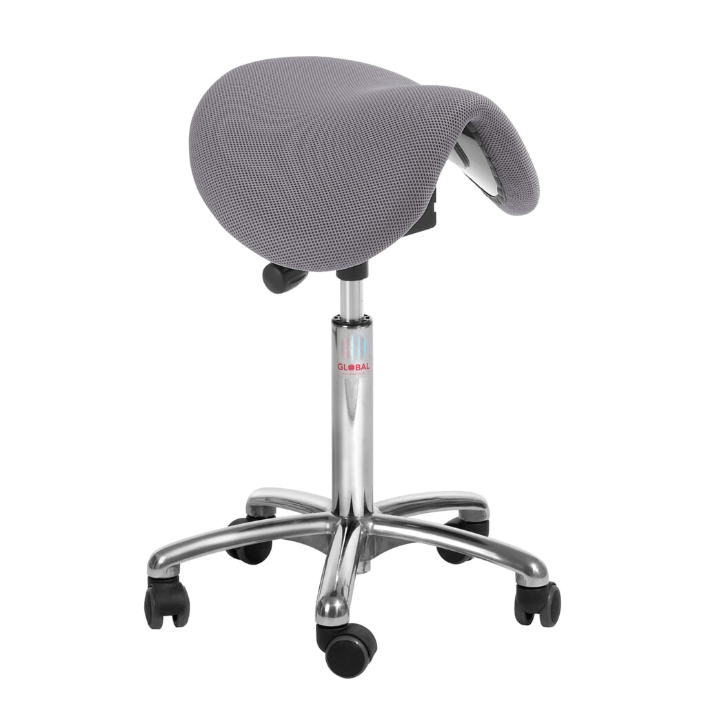Produktabbildung: Global Stole A/S Sattelhocker Dalton EasySeat 3D Runner, grau