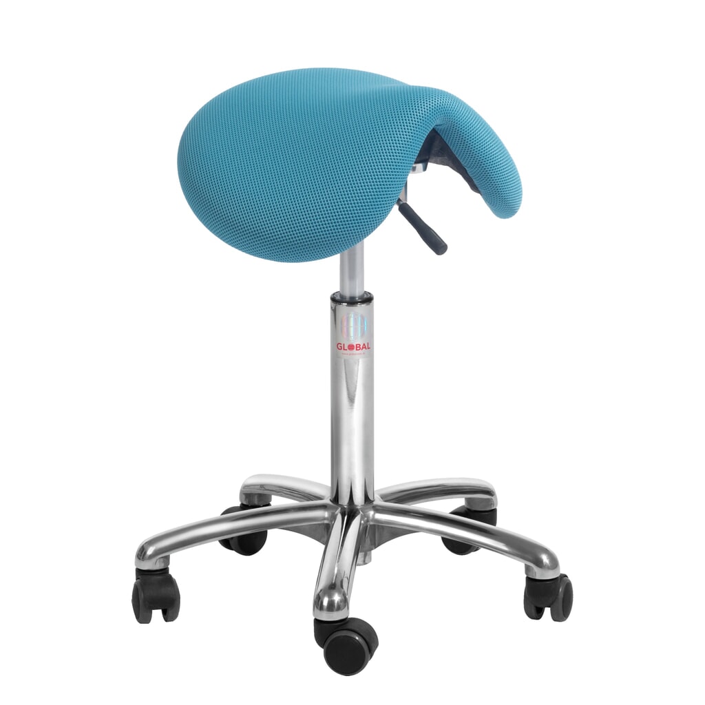 Produktabbildung: Global Stole A/S Sattelhocker Dalton Flexmatic 3D, hellblau