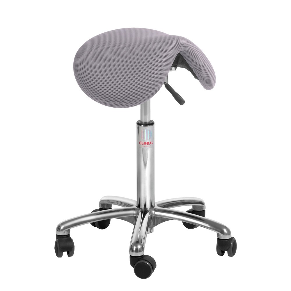Produktabbildung: Global Stole A/S Sattelhocker Dalton Flexmatic 3D, grau
