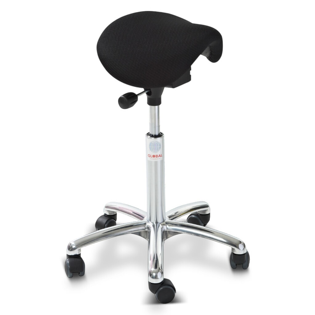 Global Stole A/S Sattelhocker Mini, schwarz Produktabbildung: Global Stole A/S Sattelhocker Mini, schwarz