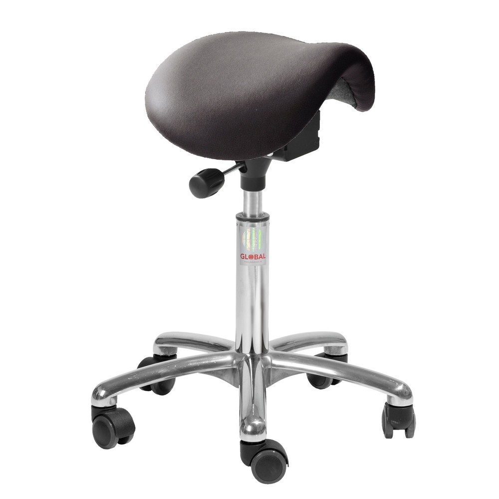 Produktabbildung: Global Stole A/S Sattelhocker Mini EasySeat, schwarz