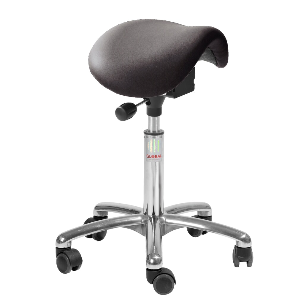 Global Stole A/S Sattelhocker Mini EasySeat, schwarz Produktabbildung: Global Stole A/S Sattelhocker Mini EasySeat, schwarz