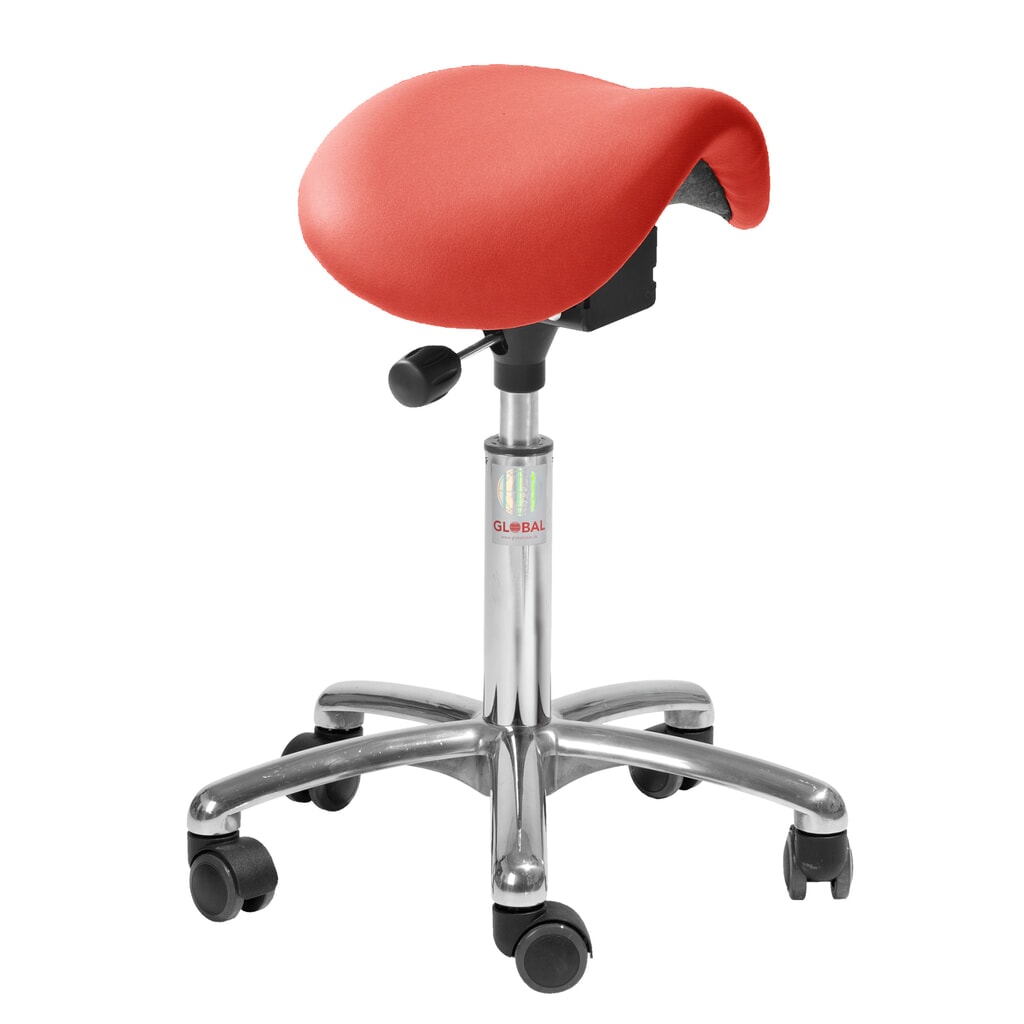 Produktabbildung: Global Stole A/S Sattelhocker Mini EasySeat, rot
