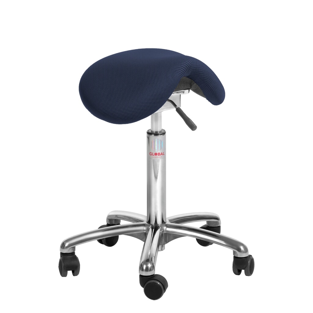 Produktabbildung: Global Stole A/S Sattelhocker Mini Flexmatic 3D, blau