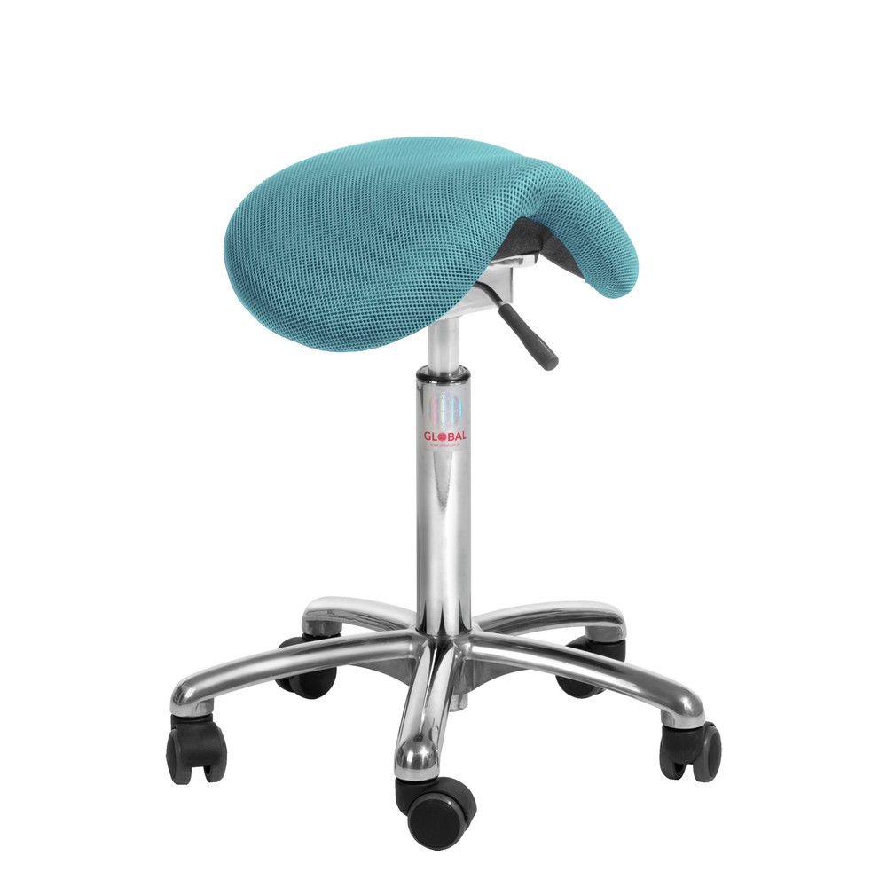 Produktabbildung: Global Stole A/S Sattelhocker Mini Flexmatic 3D, hellblau
