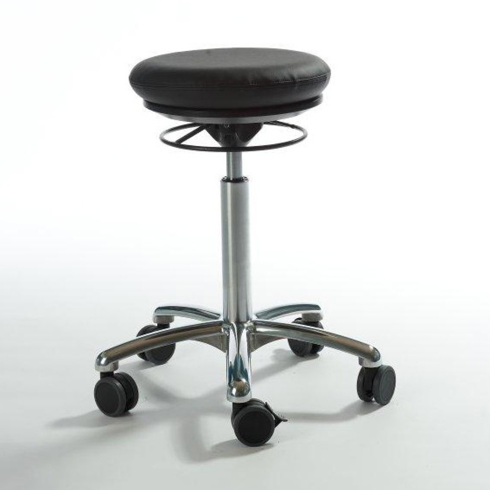 Immagine del prodotto: Global Stole A/S Sgabello Pilates, sedile in similpelle, altezza seduta 540-730 mm, nero