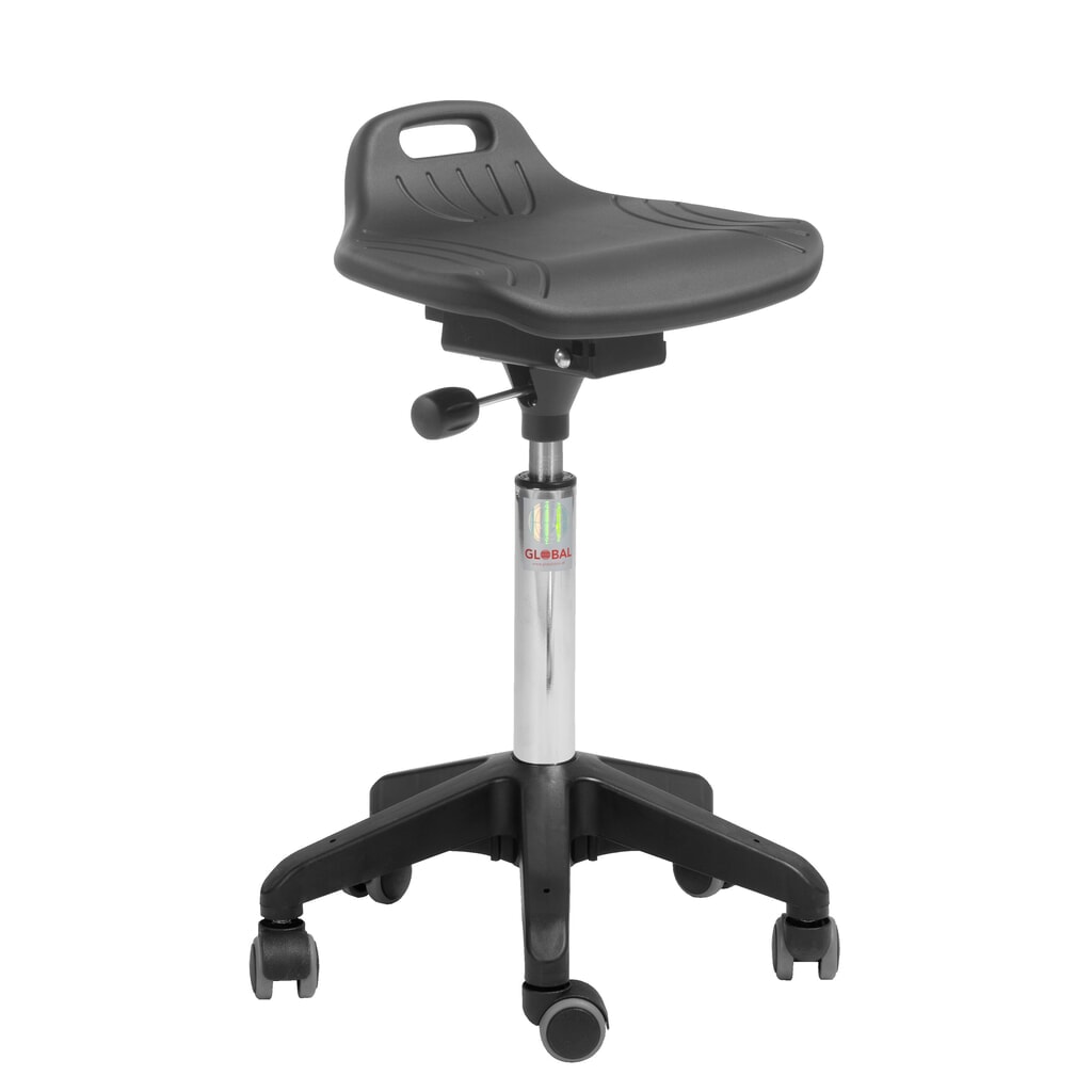 Global Stole A/S Stehhilfe Omega Octopus, Rollen, schwarz Produktabbildung: Global Stole A/S Stehhilfe Omega Octopus, Rollen, schwarz