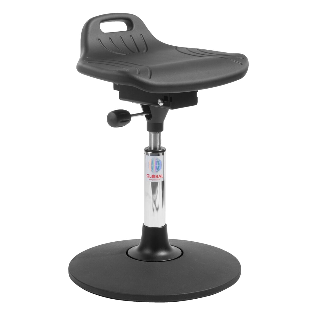 Produktabbildung: Global Stole A/S Stehhilfe Omega Sway, Sitzhöhe 550-740 mm