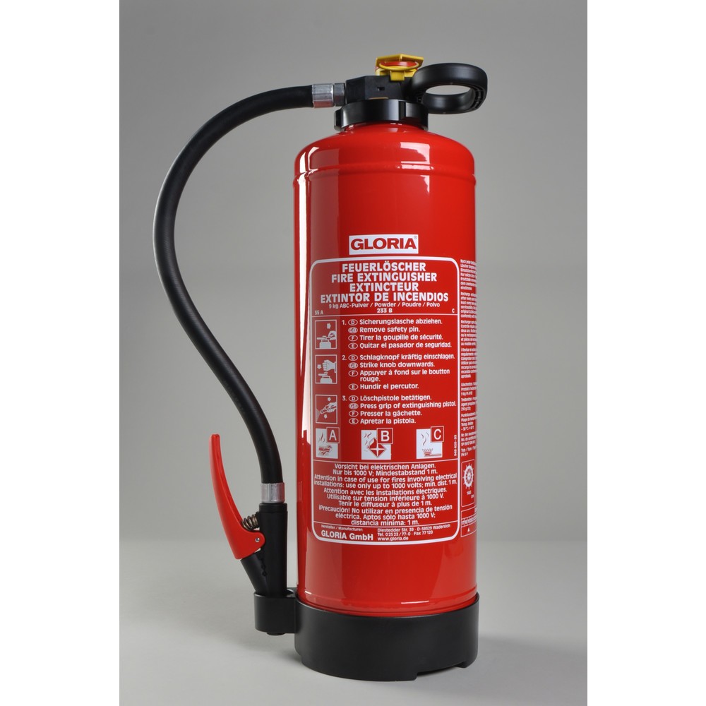 Produktabbildung: GLORIA® Aufladefeuerlöscher PH 9 PRO (D/A)