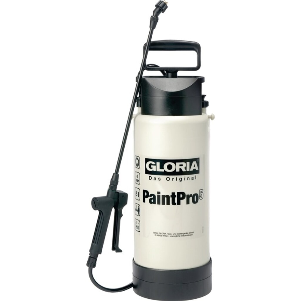 GLORIA® Drucksprühgerät Paint Pro 5, Füllinhalt 5 l, 3 bar FKM Produktabbildung: GLORIA® Drucksprühgerät Paint Pro 5, Füllinhalt 5 l, 3 bar FKM