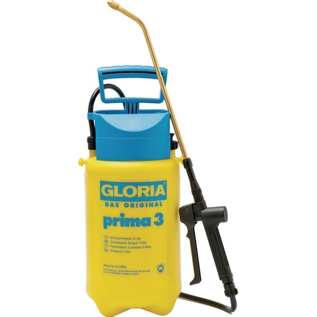 GLORIA® Drucksprühgerät Prima 3, Füllinhalt 3 l, 3 bar Perbunan (NBR) Produktabbildung: GLORIA® Drucksprühgerät Prima 3, Füllinhalt 3 l, 3 bar Perbunan (NBR)