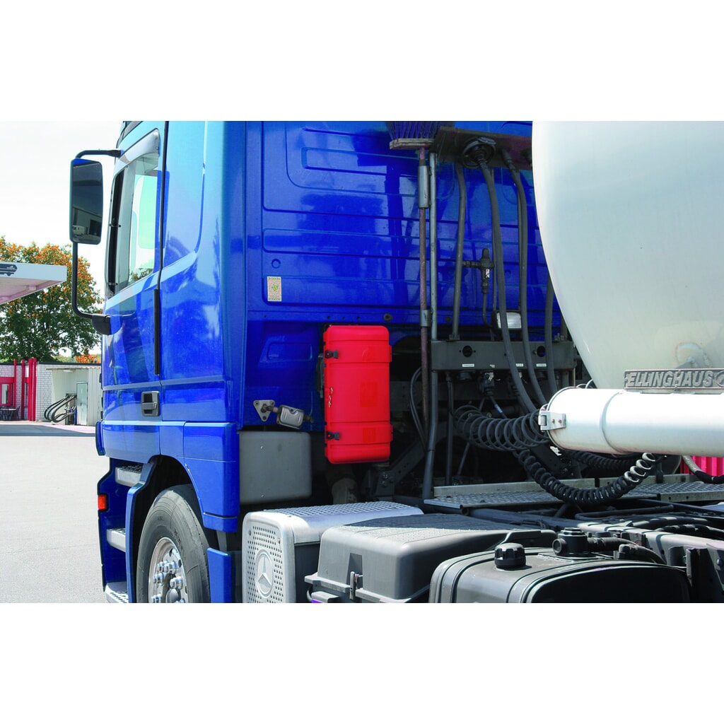 GLORIA® Feuerlöscherschutzhauben "Truckbox" ideal für Gefahrguttransporte Produktabbildung: GLORIA® Feuerlöscherschutzhauben "Truckbox" ideal für Gefahrguttransporte