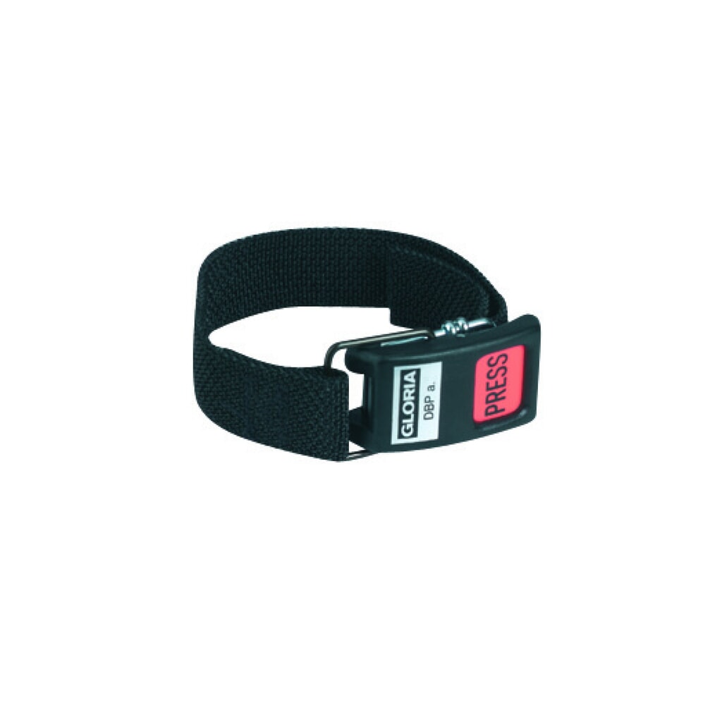 GLORIA® Press-Spannband kpl. mit Automatik-Schnellverschluss, F2/P2/PD2 Produktabbildung: GLORIA® Press-Spannband kpl. mit Automatik-Schnellverschluss, F2/P2/PD2