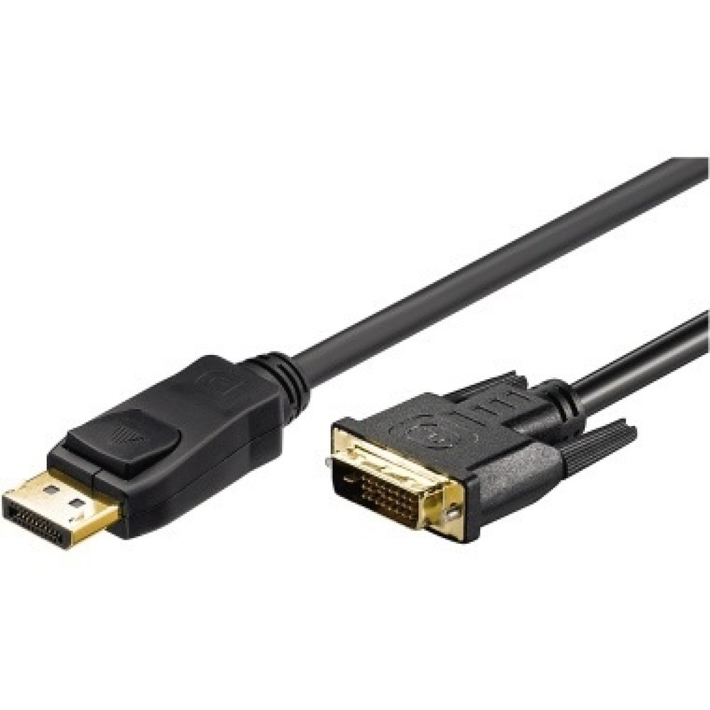 Produktabbildung: Goobay DisplayPort-Adapter 51961 DP/DVI 2m schwarz
