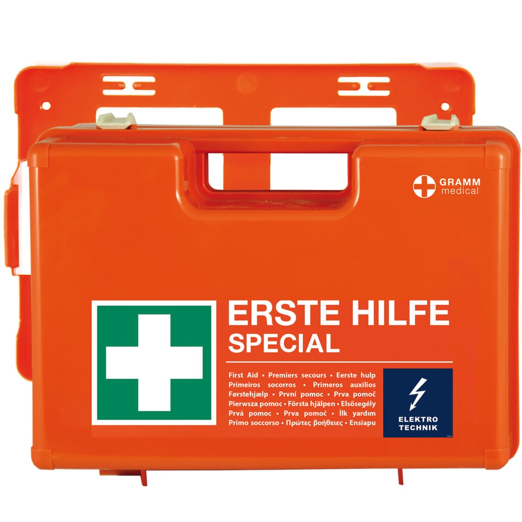 Produktabbildung: GRAMM medical Verbandkoffer SPECIAL Elektrotechnik