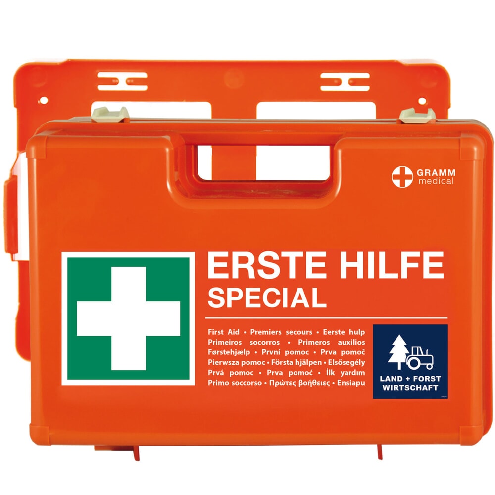 Produktabbildung: GRAMM medical Verbandkoffer SPECIAL Land- & Forstwirtschaft