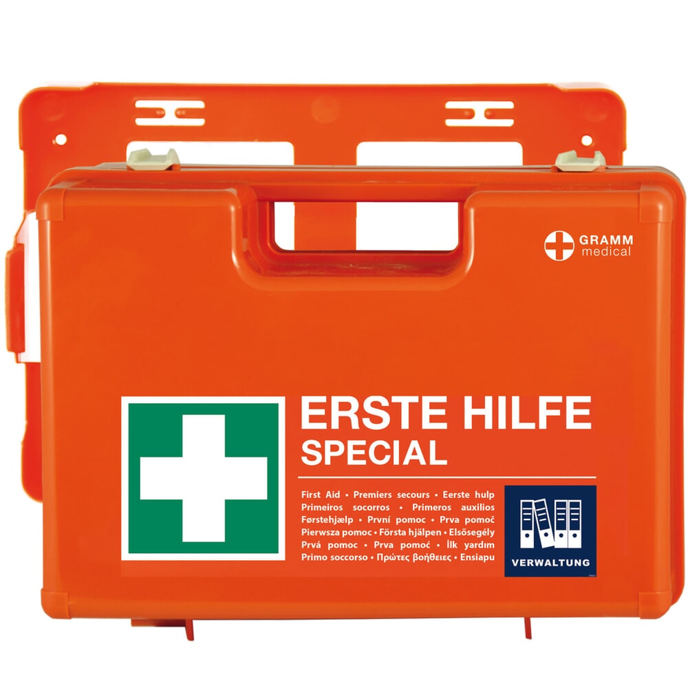 Produktabbildung: GRAMM medical Verbandkoffer SPECIAL Verwaltung