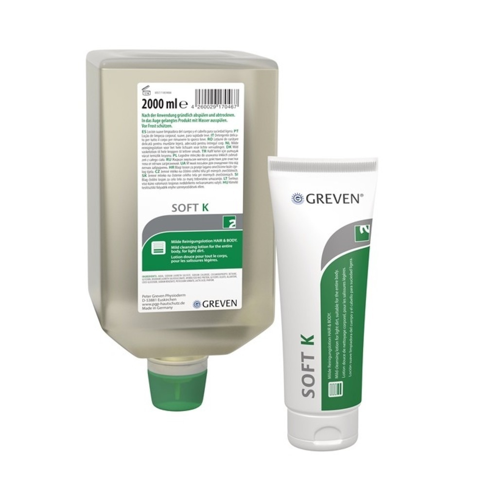 Produktabbildung Nr. 2: GREVEN Ganzkörperreinigungslotion GREVEN® SOFT K, 2 l Varioflasche