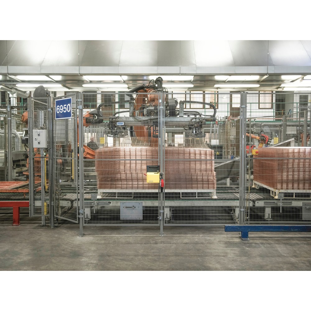 Immagine del prodotto n. 4: Griglia di protezione macchine TROAX® Profi, HxL 1.250 x 800 mm