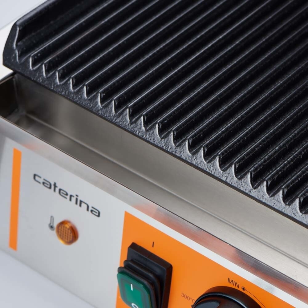 N° de l'image du produit 4 : Grill à contact double CATERINA Stalgast, 570 x 360 x 200 mm (L x P x H), 3,6 kW