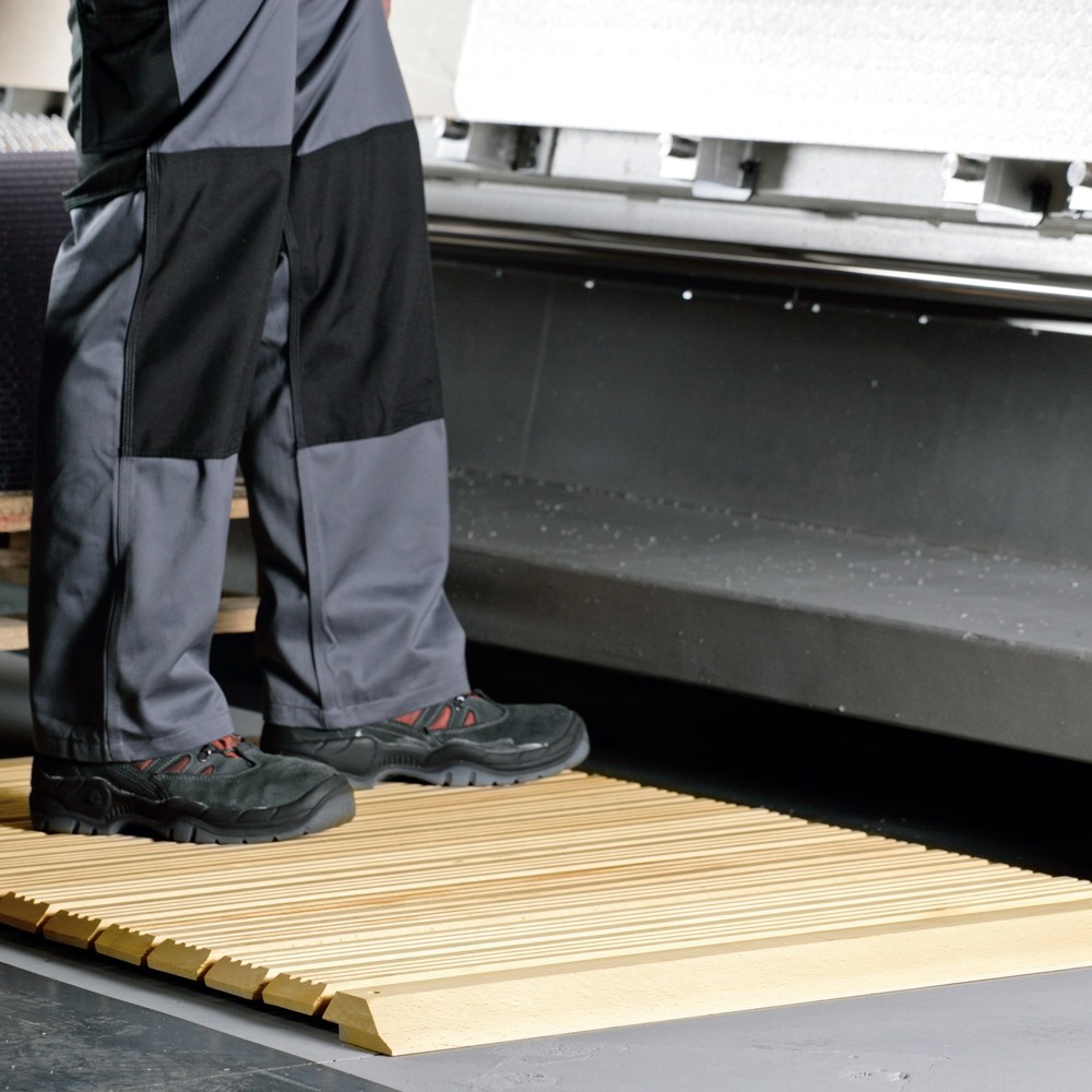 N° de l'image du produit 6 : Grille en bois Yoga Industrie, sans cales de rehausse ni biseau, 800 mm