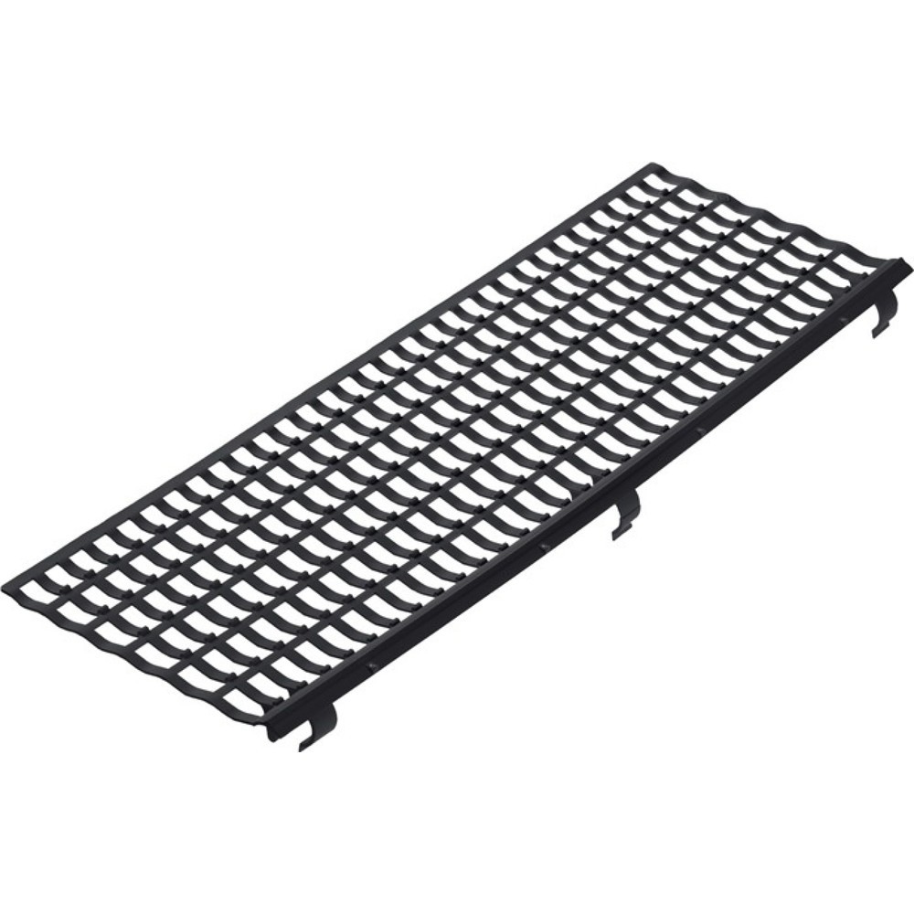 Illustration du produit: Grillage stop-feuilles largeur 100-150 mm longueur 1 m gris PROTEKTOR