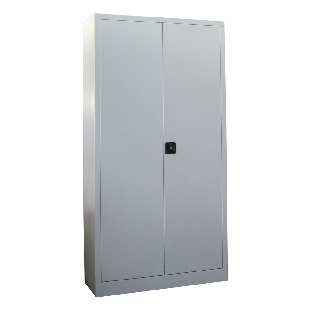 Product afbeelding: Grote draaideurkast PAVOY, 4 legborden, hxbxd 1.950 x 1.200 x 600 mm, zuiver wit, zuiver wit