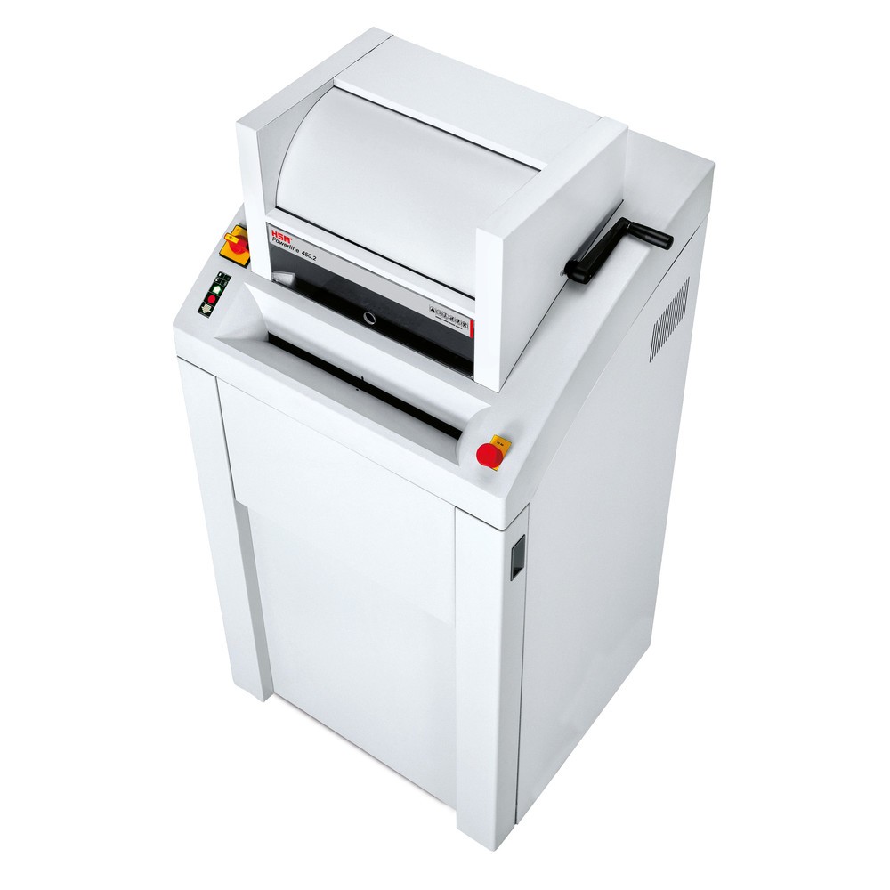 Productafbeelding nr. 2: Grote papiervernietiger HSM Powerline 450.2, snippers 3,9 x 40 mm