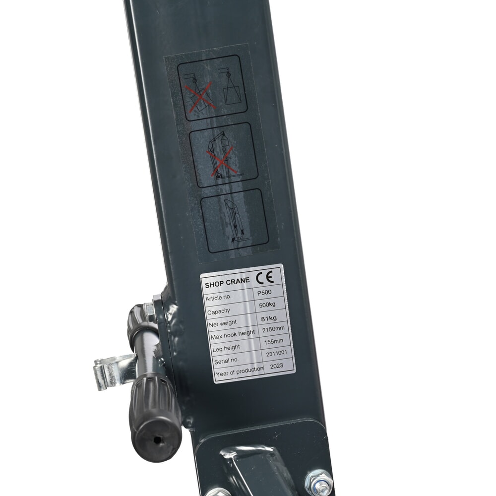 Immagine del prodotto n. 18: Gru parallela Steinbock®, pompa a due vie, portata 500 kg