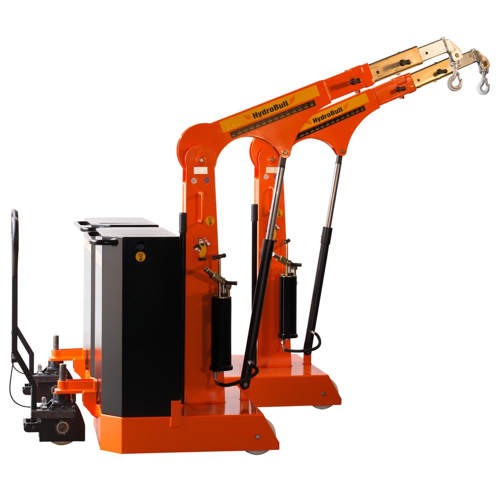 N° de l'image du produit 5 : Grue à contrepoids jusqu’à 3 750 mm de hauteur d’élévation, capacité de charge 500 kg