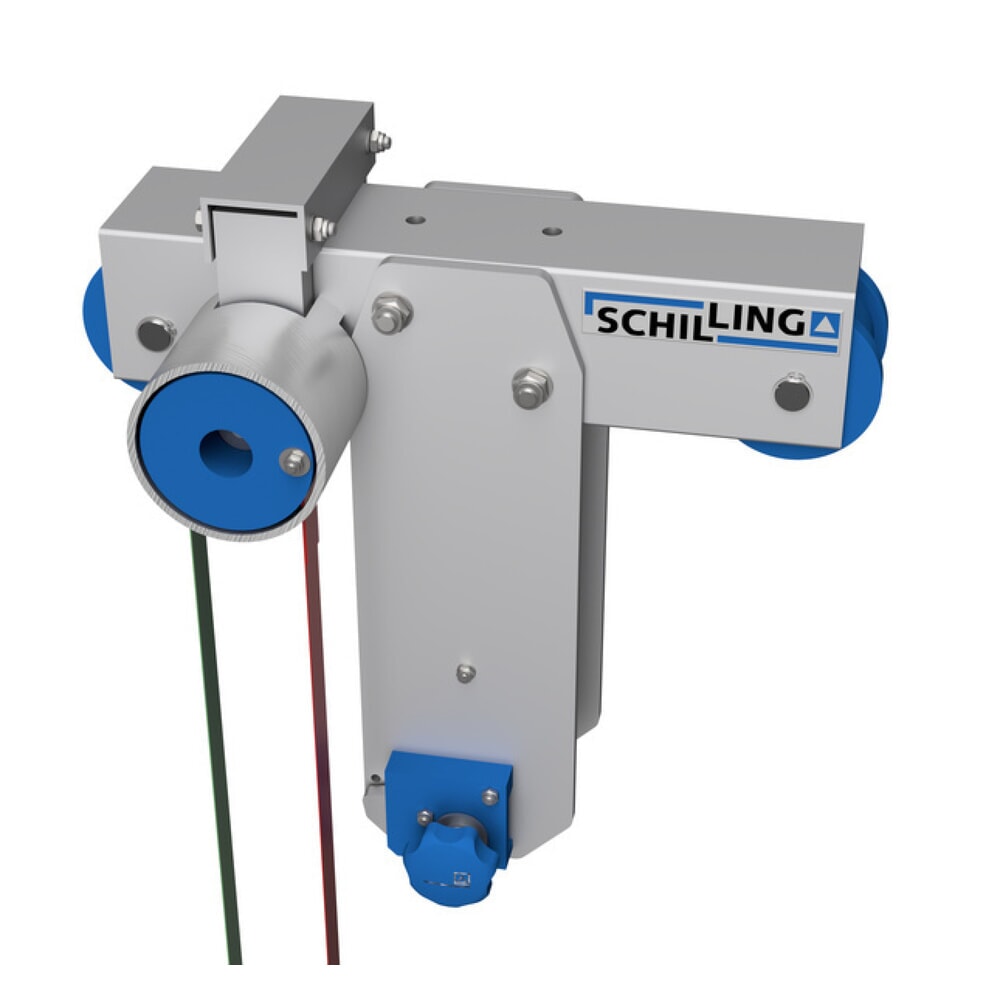 N° de l'image du produit 6 : Grue portique SCHILLING.avec poutre sectionnable, point d’accrochage 1 249-2 349 mm, capacité de charge 500 kg