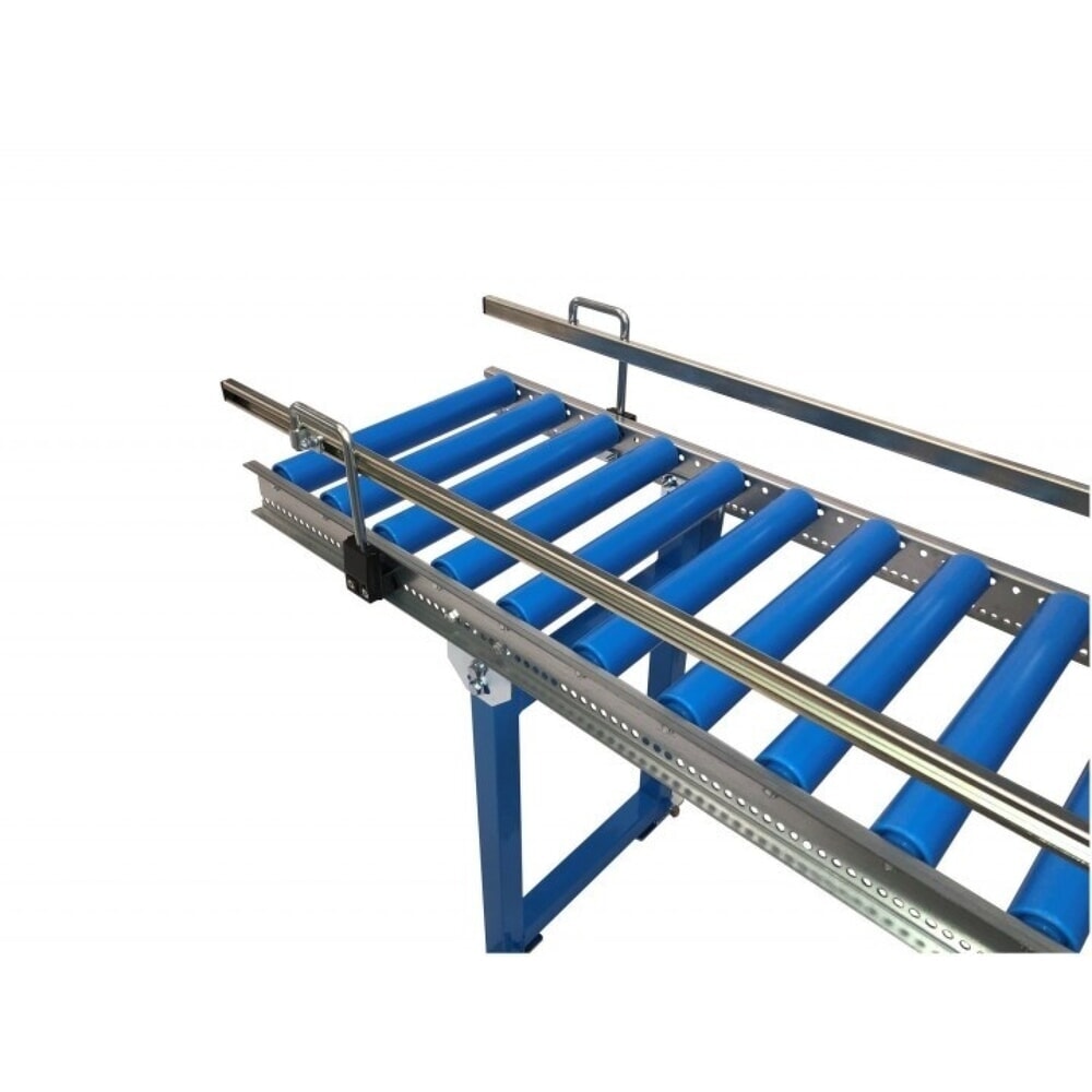 Número de imagen del producto 2: Guía lateral para vía de rodillos ligera BLUME, perfil en C, bilateral, recta por m