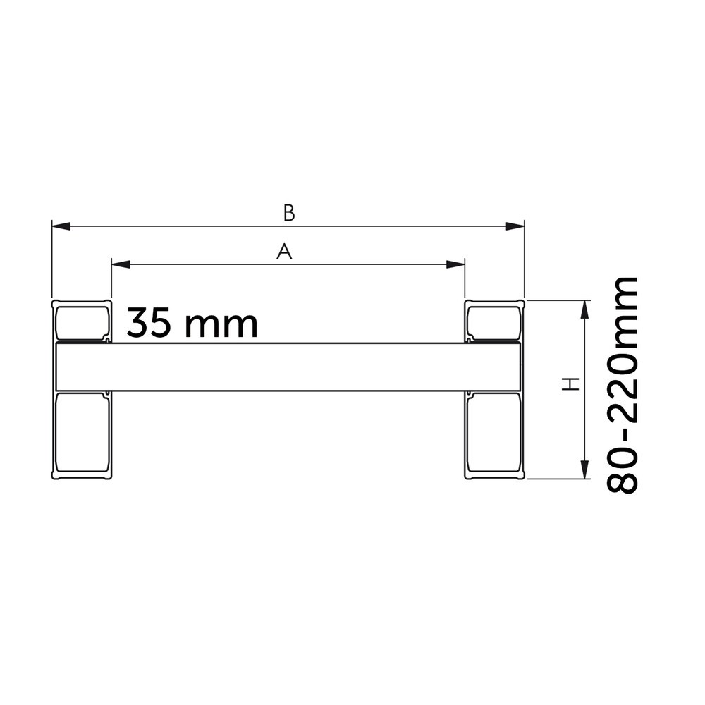 Immagine del prodotto n. 2: Guide di carico con pioli, con bordo, portata 1.660 kg/paio, lunghezza 2.340 mm